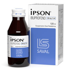 Ipson 100 mg/5 mL x 120 mL Suspensión Oral