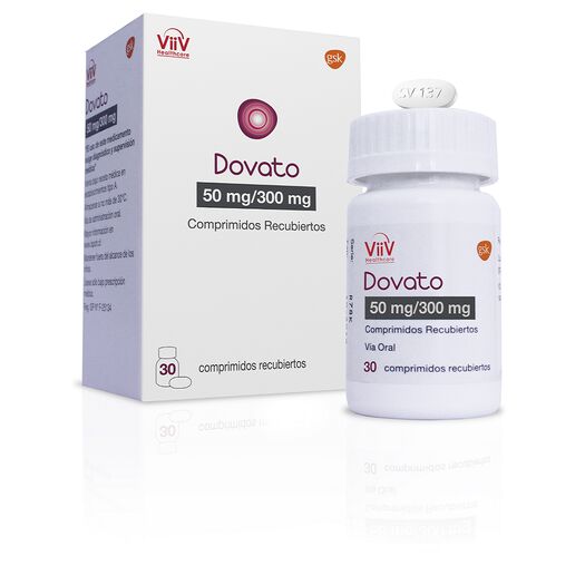 Dovato 50 mg/300 mg x 30 Comprimidos Recubiertos, , large image number 0
