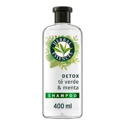 Shampoo Herbal Essences Detox Té verde & menta 400 ml