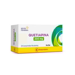 Quetiapina 200 mg x 24 Comprimidos Recubiertos