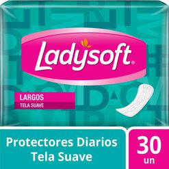 Ladysoft Protector Diario Largo x 30 Unidades