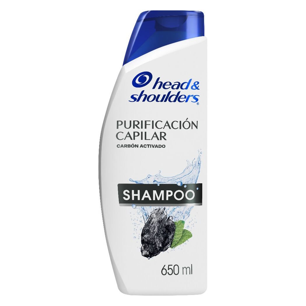 Shampoo Head & Shoulders Purificación Capilar 650 ml, , large image number 0