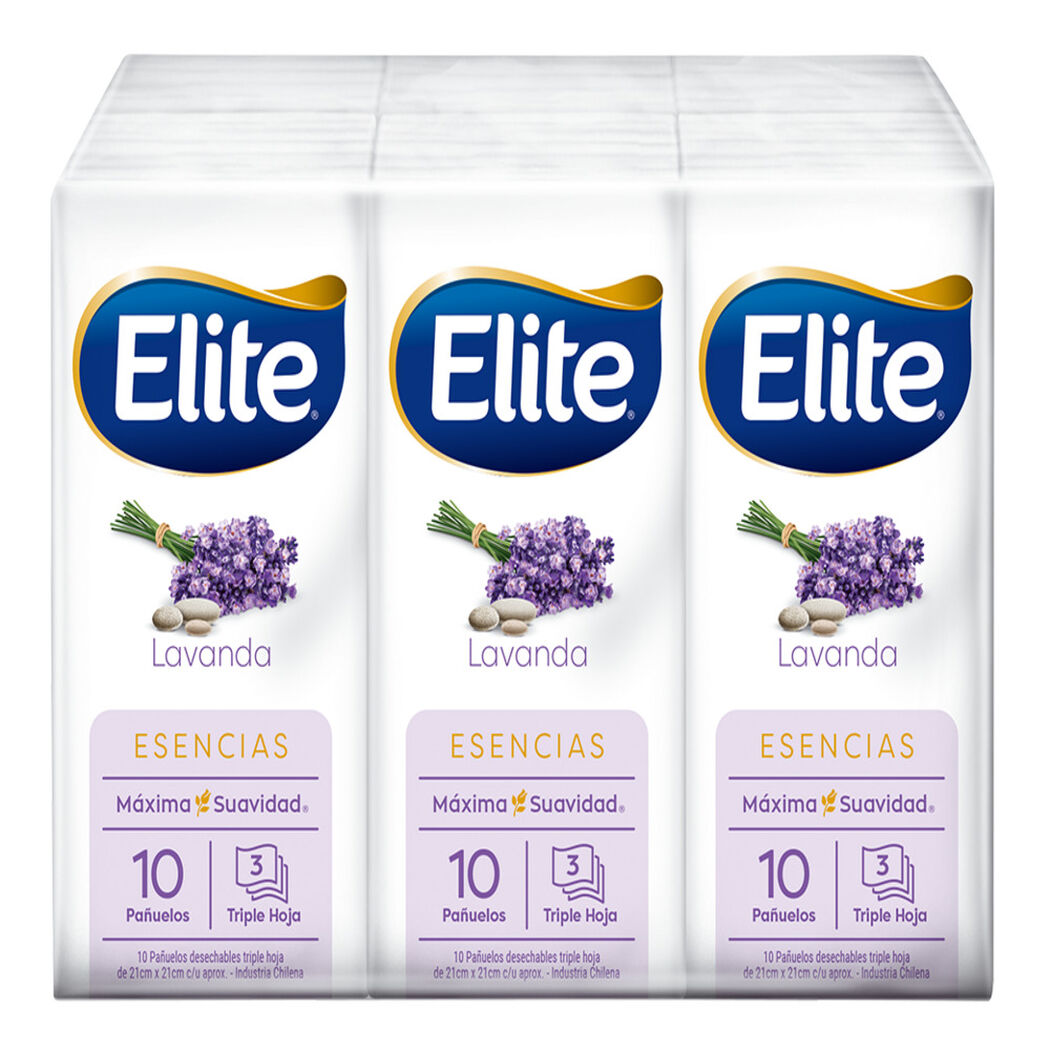 Pañuelos Desechables Elite Aroma Uva 6 un, , large image number 1