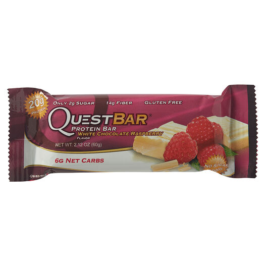 Quest Protein Barra White Chocolate Cookies x 60 g, , large image number 0
