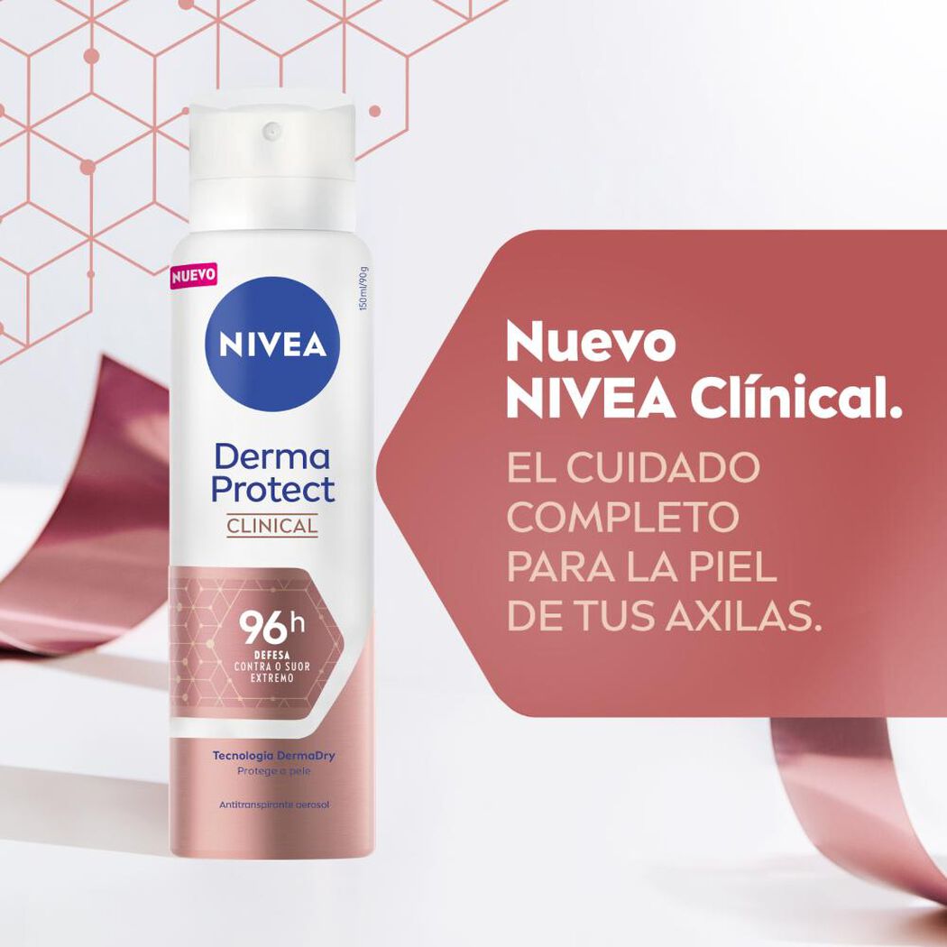 NIVEA  Clinical Antitranspirante Spray femenino 150ml, , large image number 2