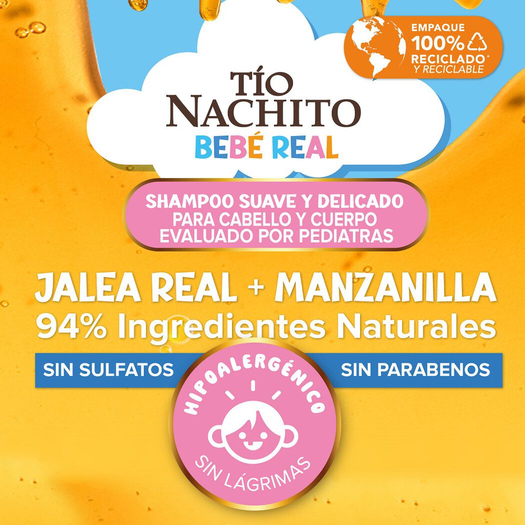 Shampoo Tio Nachito 2 En 1 400 mL, , large image number 2