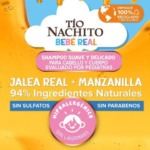 Shampoo Tio Nachito 2 En 1 400 mL, , large image number 2