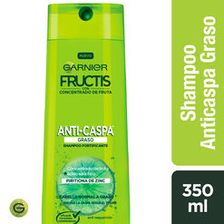 Fructis Shampoo Anticaspa Graso x 350 mL