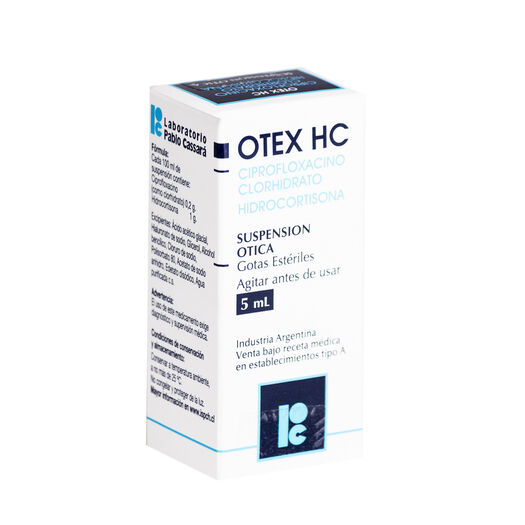 Otex Hc x 5 mL Suspensión Otica, , large image number 0