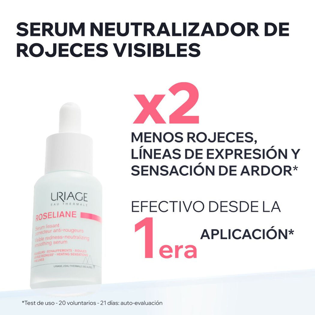 Serum Uriage Roseliane Corrector Anti Rojes 30 mL, , large image number 1