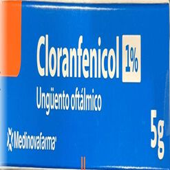 Cloranfenicol 1 % x 5 g Ungüento Oftálmico MEDINOVA FARMA LTDA
