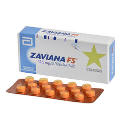 Zaviana Fs 12.5 mg Caja 30 Comp. Recubiertos Liberación Prolongada