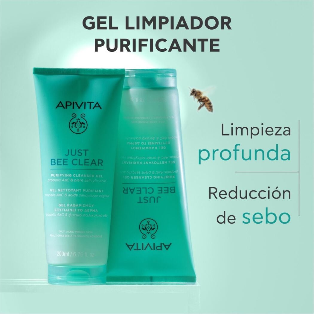 Apivita Gel Limpiador Just Bee 200Ml, , large image number 1