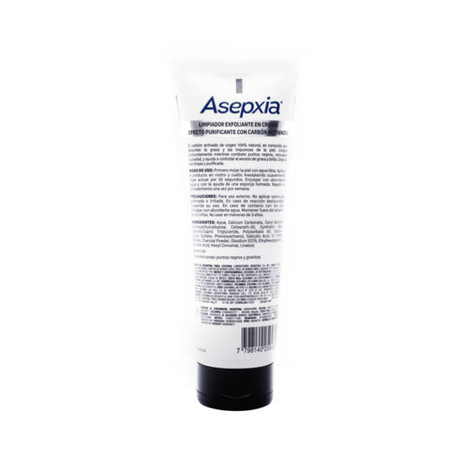 Asepxia Carbon Limpiador Liquido Exfoliante, , large image number 1