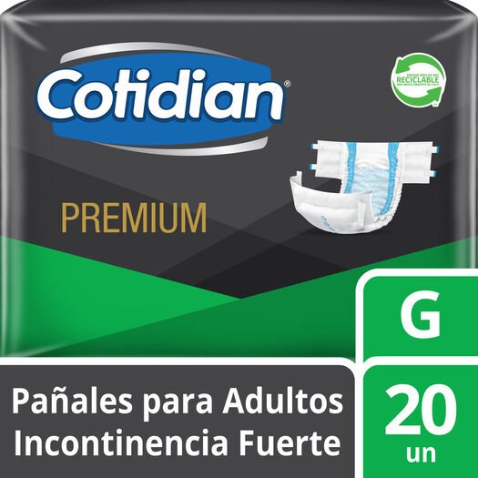 Pañal Premium Cotidian Adulto G 20 Un, , large image number 0