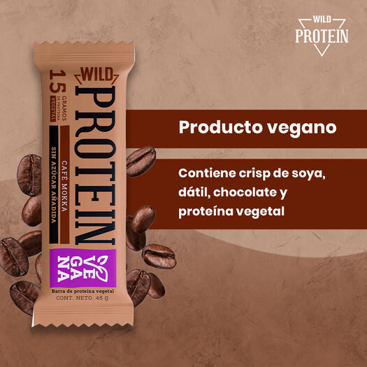 Wild Protein Vegana Mokka 45g, , large image number 2