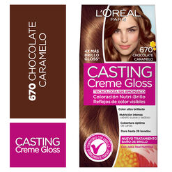 Tintura Casting Creme Gloss 670 Chocolate Caramelo 1 un