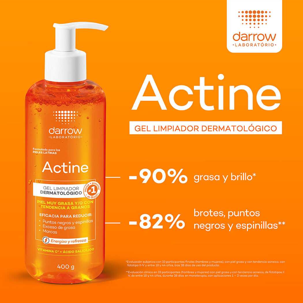 Darrow Actine Gel Limpiador Dermatológico 400G, , large image number 1