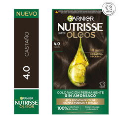 Tintura Nutrisse Oleos 4.0 Casta&ntilde;o