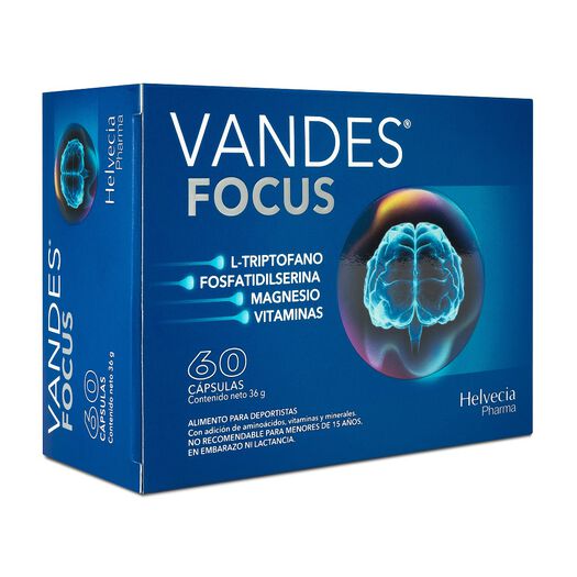 Vandes Focus 60 Cápsulas, , large image number 0