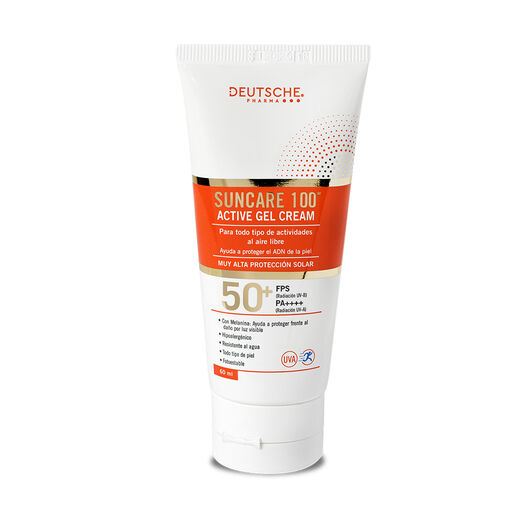 Suncare 100 Active Gel Cream 60 Ml, , large image number 0