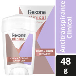 Rexona Clinical Desodorante Crema Extra Dry x 48 g