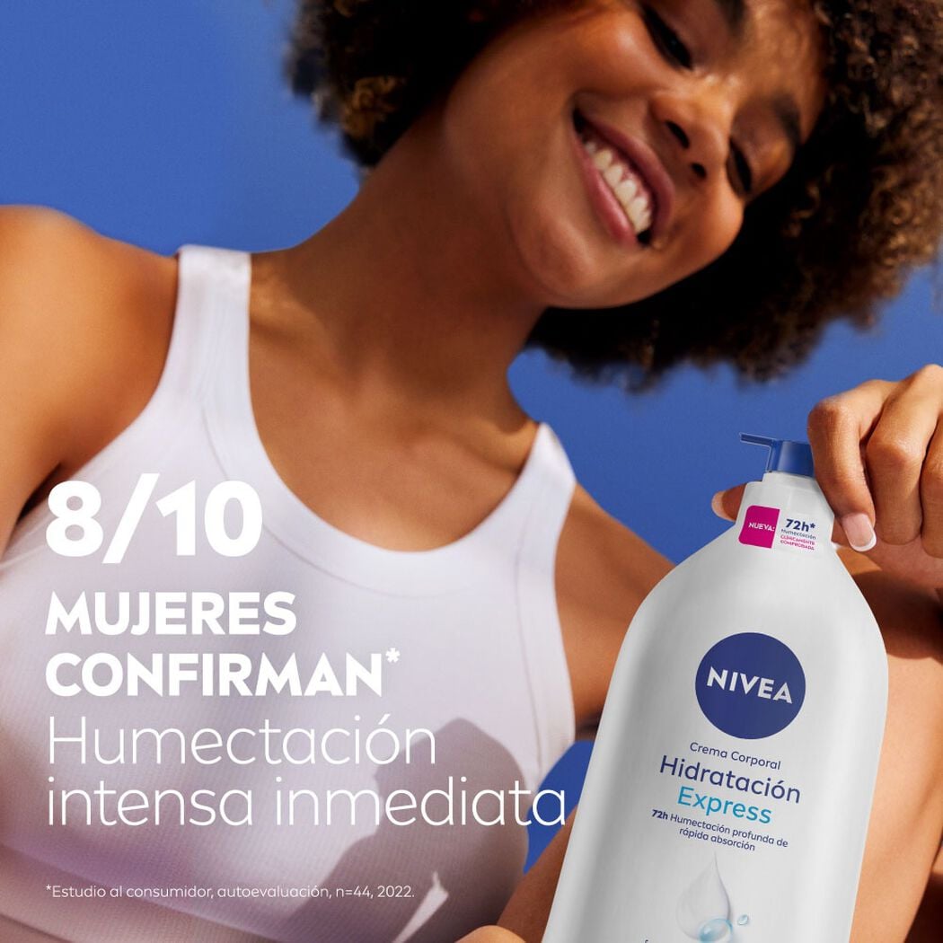 Crema Corporal Nivea Hidrataci&oacute;n Express 1000 ml, , large image number 4