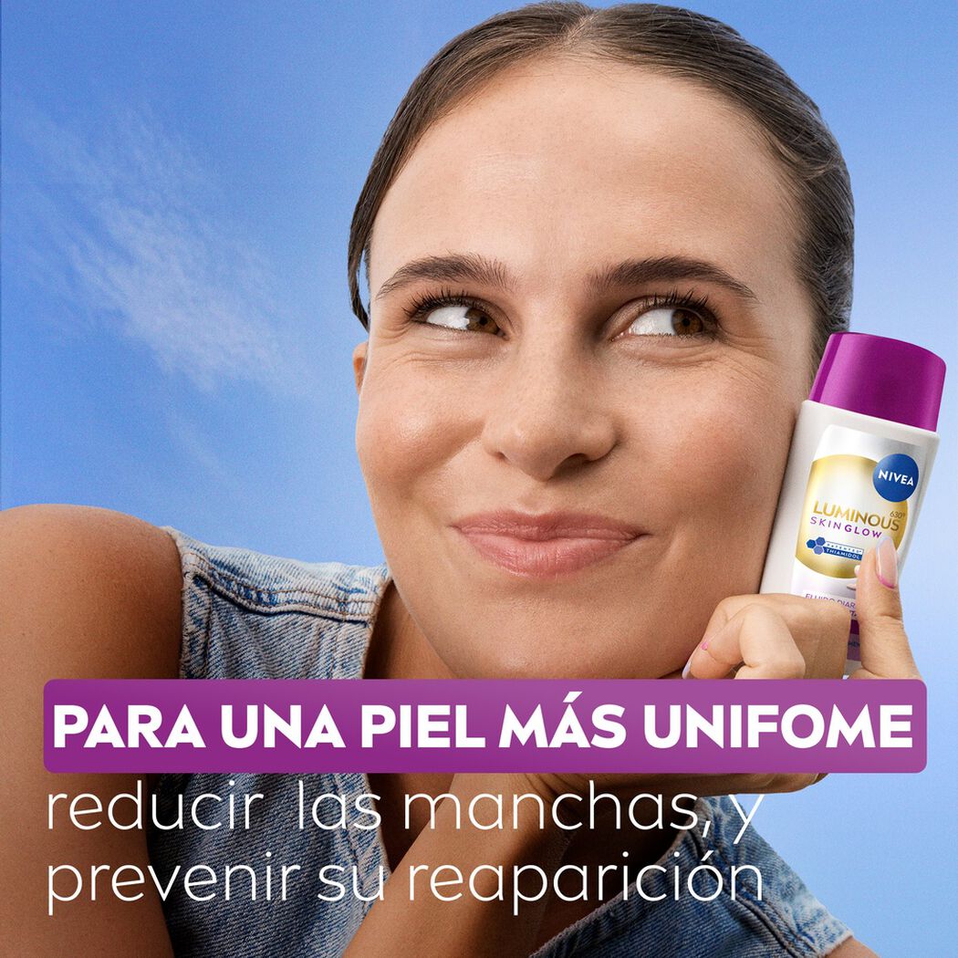 Fluido D&iacute;a Nivea Luminous630 Skin Glow FPS50 40ml, , large image number 4