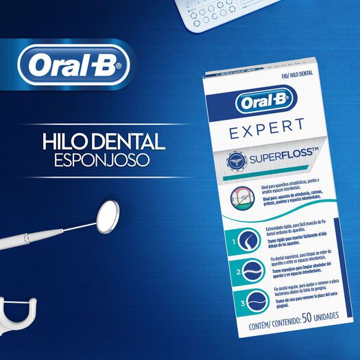 Oral B Hilo Dental Superfloss x 1 Unidad, , large image number 2