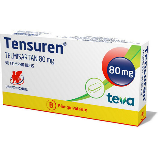 Tensuren 80 mg x 30 Comprimidos, , large image number 0