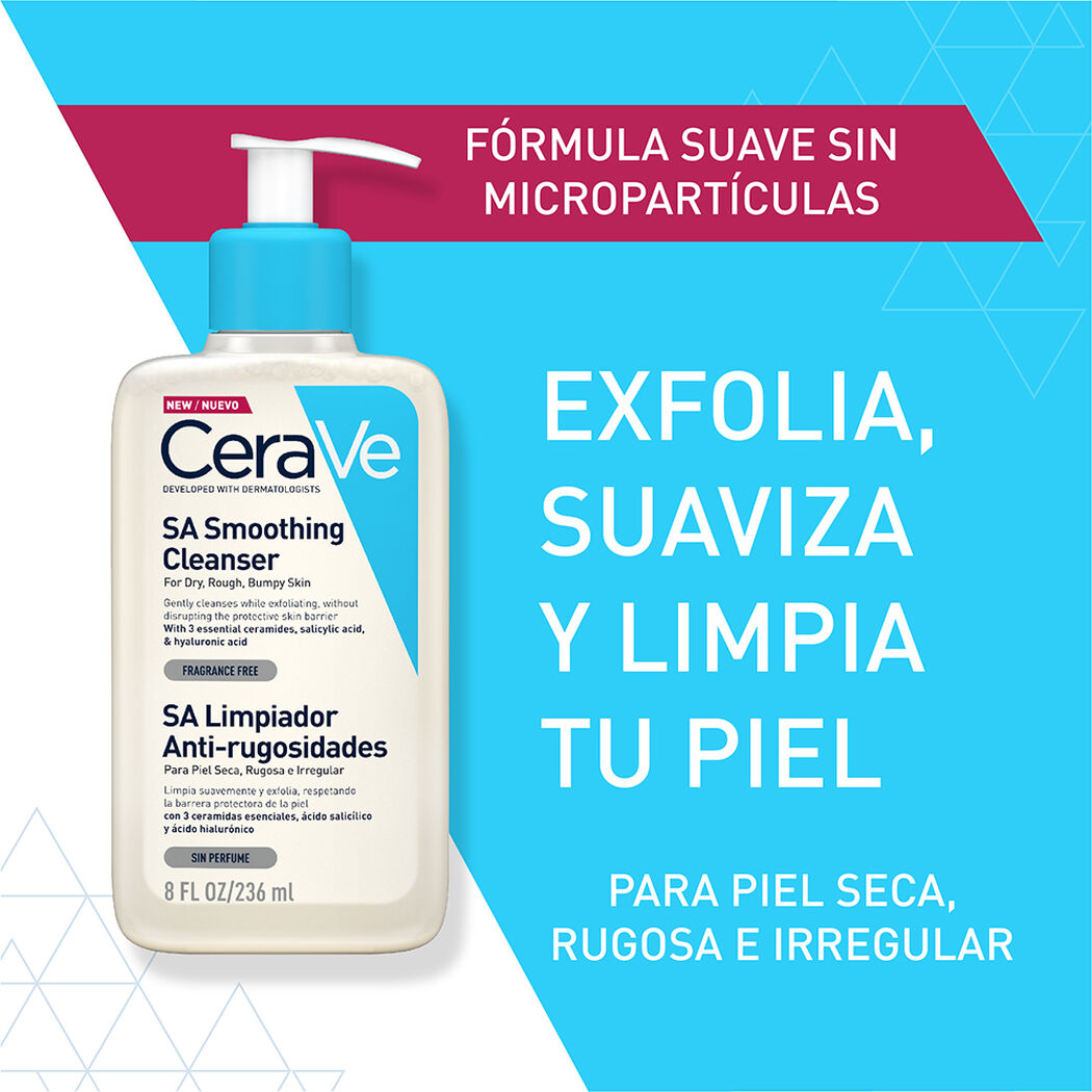 Limpiador Cerave Anti Rugosidad Sa 473 mL, , large image number 1