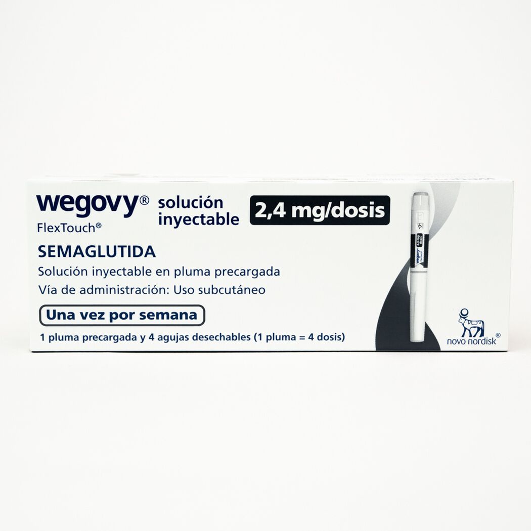 Wegovy Semaglutida 2.4mg/dosis Inyectable 1 Pluma Prellenada, , large image number 0