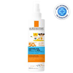 Protector Solar Niños Anthelios UV Mune 400 Dermo-Pediatrics Invisible Spray FPS 50+