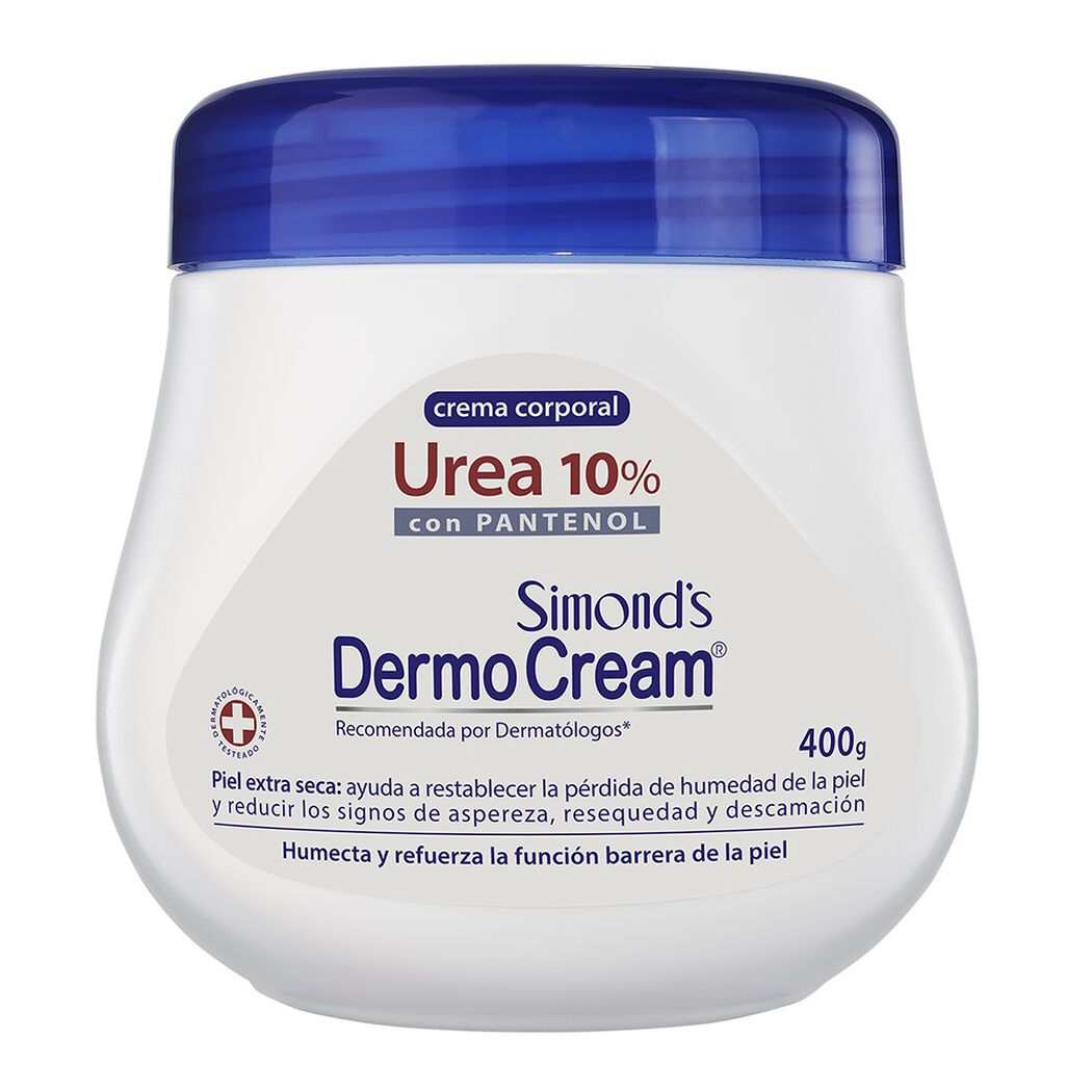 Dermocream Pote Urea 10% 400 Ml, , large image number 0