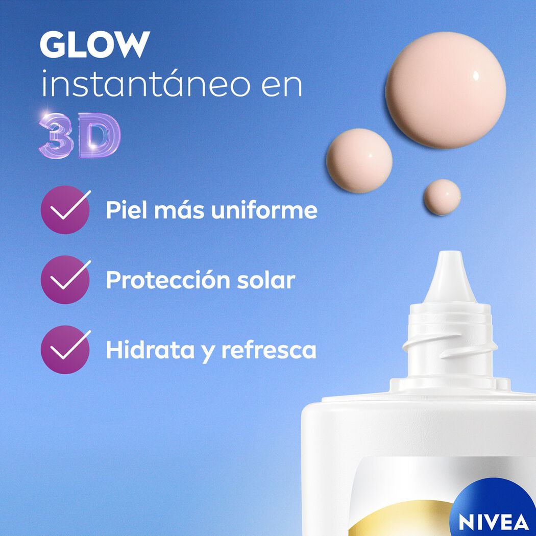 Fluido D&iacute;a Nivea Luminous630 Skin Glow FPS50 40ml, , large image number 2
