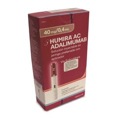 Humira AC 40 mg/0,4 ml x 2 jeringas prellenadas soluci&oacute;n inyectable