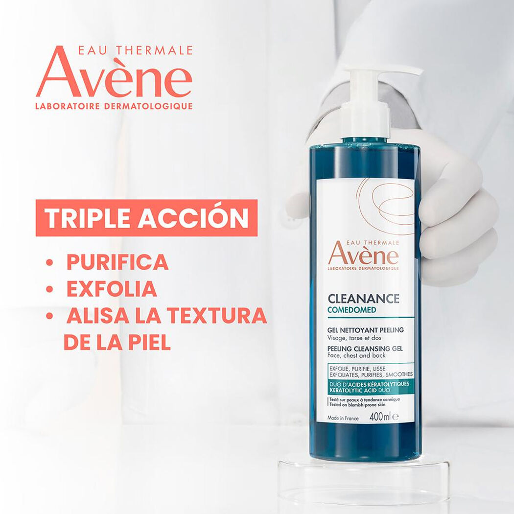 Gel Limpiador Avene Cleanance Comedomed Peeling 400 ml, , large image number 2