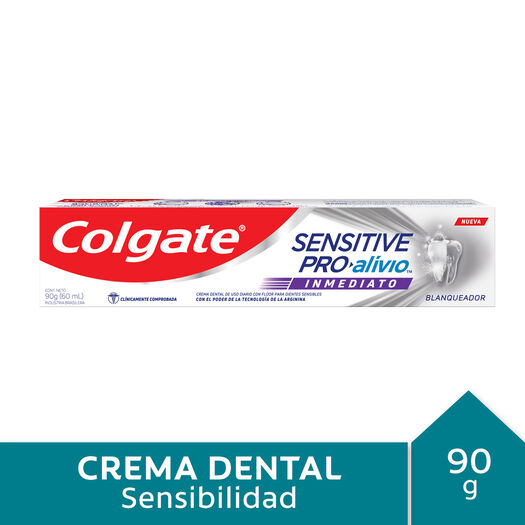 Colgate Pasta Dental Sensitive Pro Alivio Inmadiato Blanquador x 90 g, , large image number 0