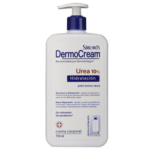 Crema Dermocream Hidratacion Urea 10% 750 Ml, , large image number 0