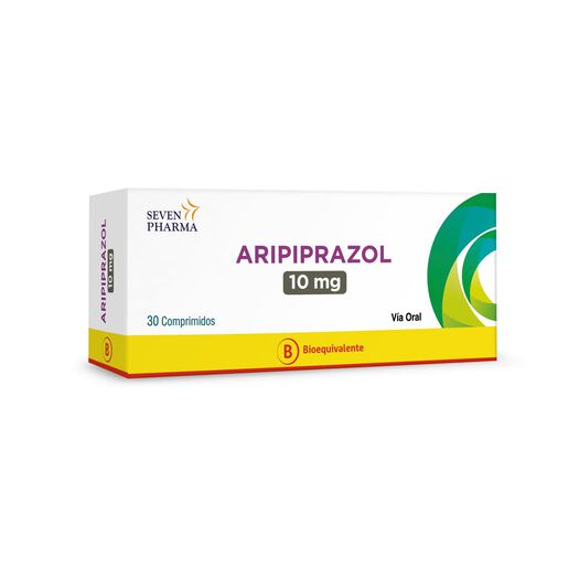 Aripiprazol 10 mg Caja 30 Comp. SEVEN PHARMA CHILE SPA, , large image number 0