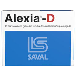Alexia-D x 10 Capsulas Con Granulos Recubiertos De Liberacion Prolongada