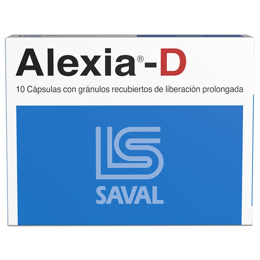 Alexia-D x 10 Capsulas Con Granulos Recubiertos De Liberacion Prolongada, , large image number 0