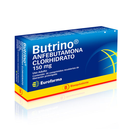 Butrino 150 mg x 30 Comprimidos Recubiertos De Liberacion Prolongada, , large image number 0