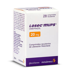 Losec Mups 20 mg x 28 Comprimidos Recubiertos de Liberación Retardada