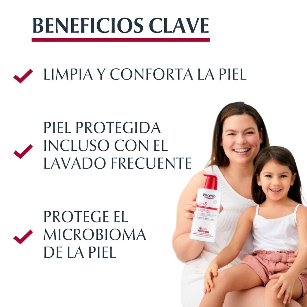 Gel de Ba&ntilde;o Eucerin Ph5 Syndet 400 mL, , large image number 2