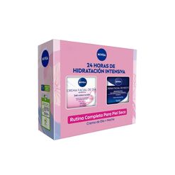 Pack Nivea Piel Seca 50Ml + Noche 50Ml