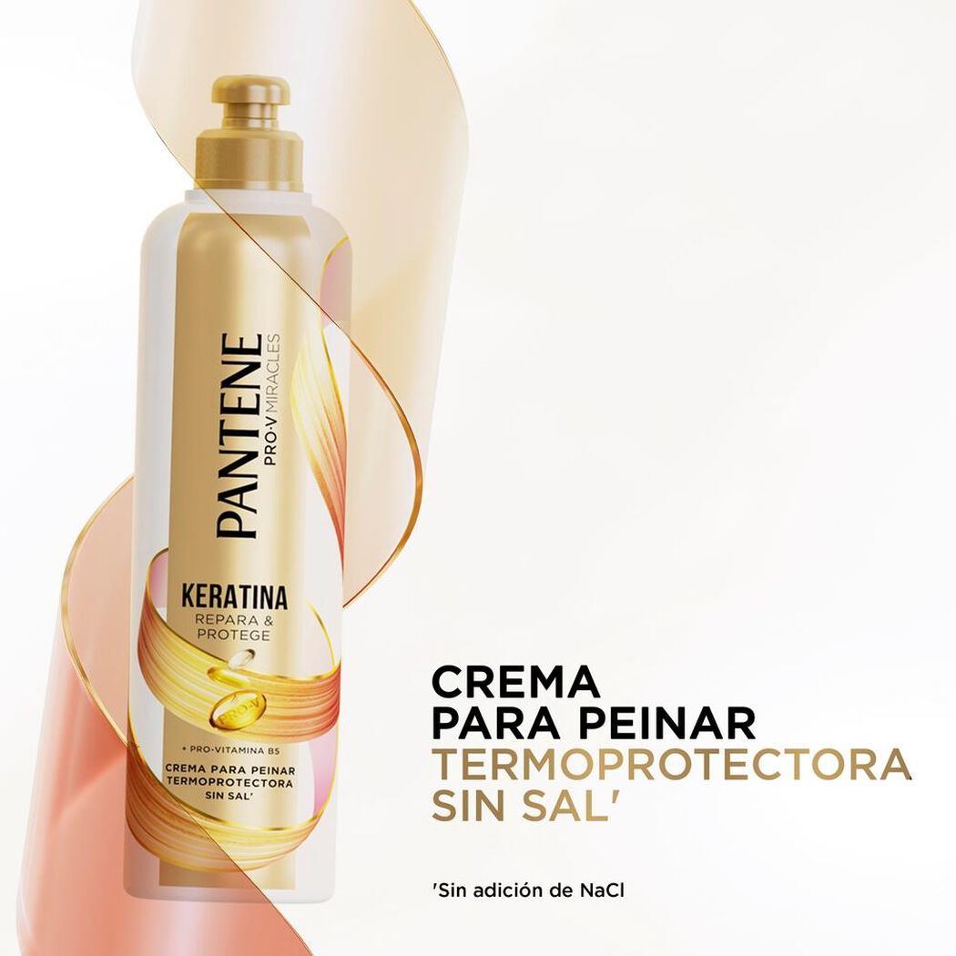Crema Peinar Pantene Keratina 300Ml, , large image number 1