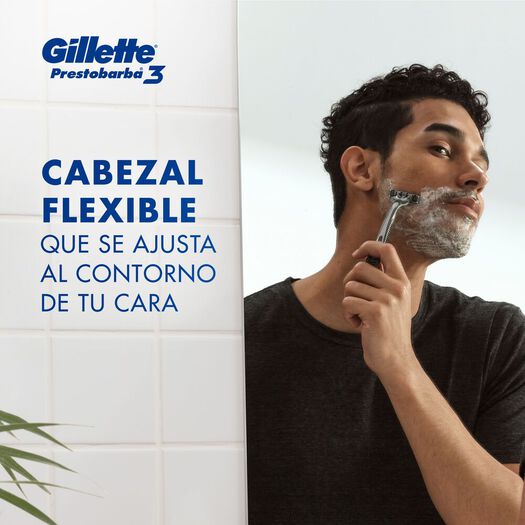 Gillette Maquina De Afeitar Prestobarba 3 x 6 Unidades, , large image number 4
