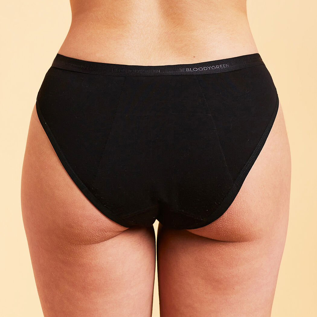 Calz&oacute;n Menstrual Bloodygreen Bikini Flujo Intenso L, , large image number 2