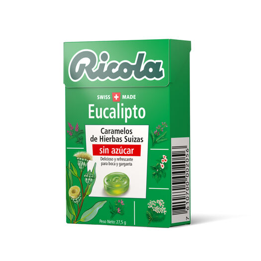 Ricola Caramelo Eucaliptus 27,5gr Sin Az, , large image number 0